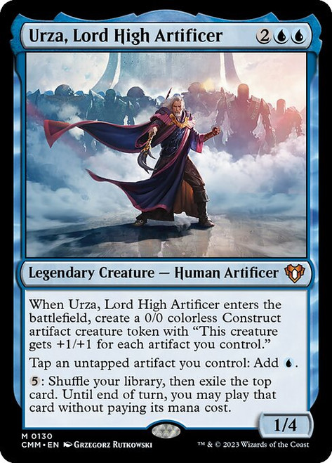 Urza, Lord High Artificer (CMM) (Foil) (#130)