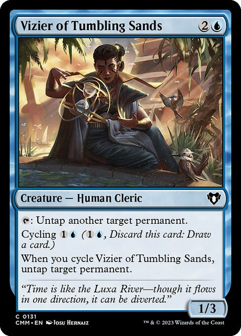 Vizier of Tumbling Sands (CMM) (#131)