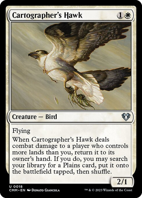 Cartographer's Hawk (CMM) (Foil) (#18)