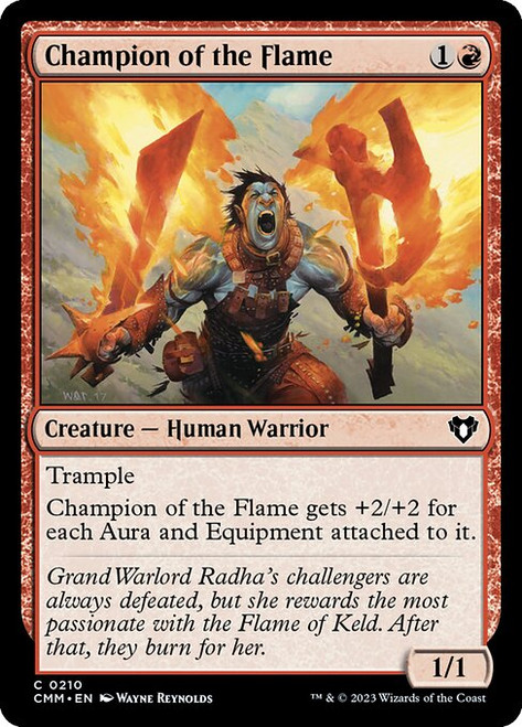 Champion of the Flame (CMM) (Foil) (#210)