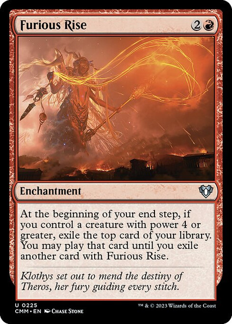 Furious Rise (CMM) (Foil) (#225)