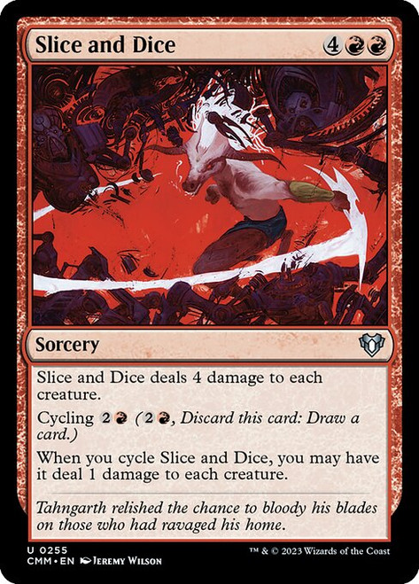 Slice and Dice (CMM) (Foil) (#255)