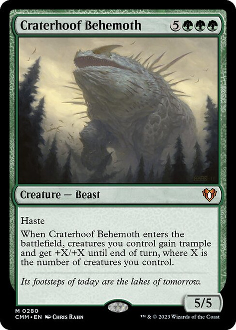 Craterhoof Behemoth (CMM) (#280)