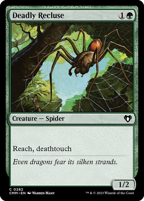 Deadly Recluse (CMM) (Foil) (#282)