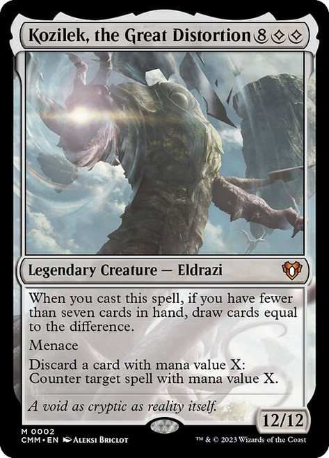 Kozilek, the Great Distortion (CMM) (Foil) (#2)