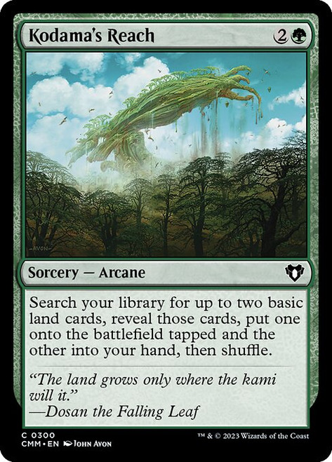 Kodama's Reach (CMM) (Foil) (#300)