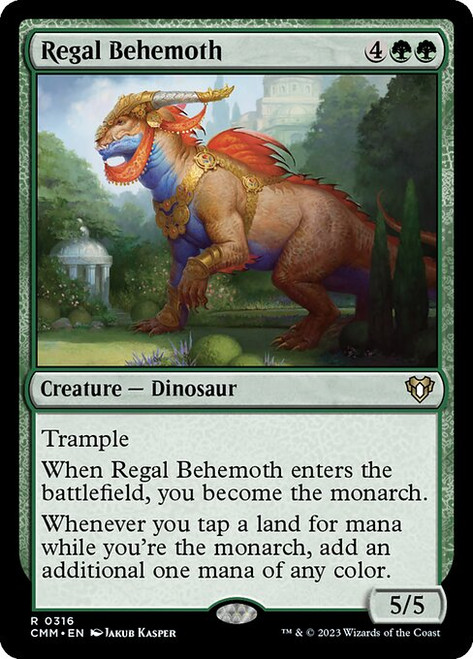 Regal Behemoth (CMM) (Foil) (#316)