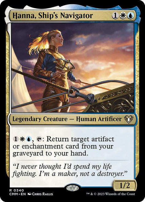 Hanna, Ship's Navigator (CMM) (Foil) (#340)