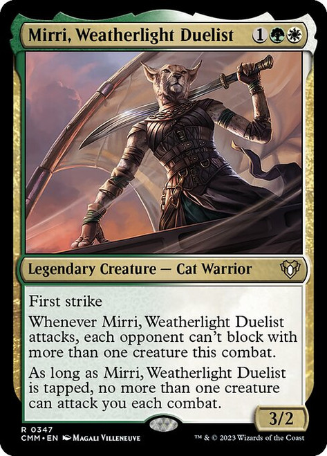 Mirri, Weatherlight Duelist (CMM) (#347)