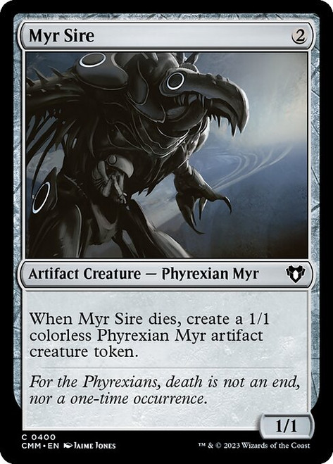 Myr Sire (CMM) (Foil) (#400)