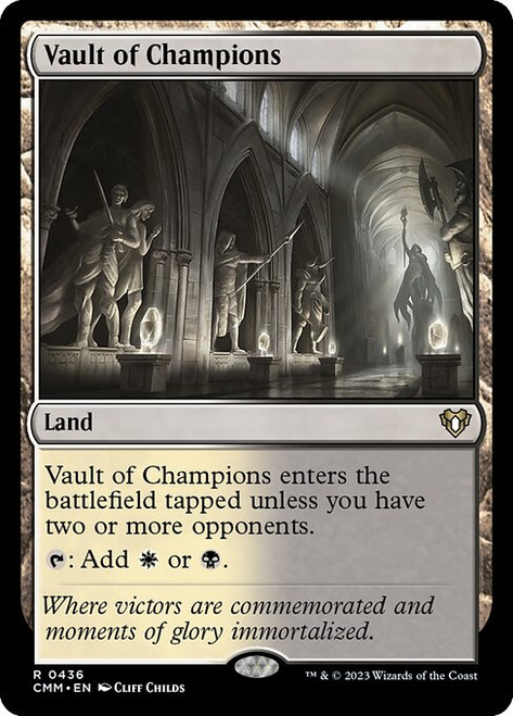 Vault of Champions (CMM) (Foil) (#436)