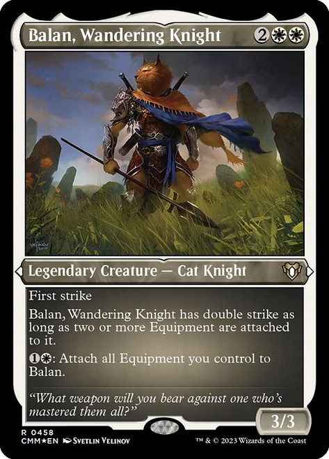Balan, Wandering Knight (CMM) (FoilEtched) (#458)