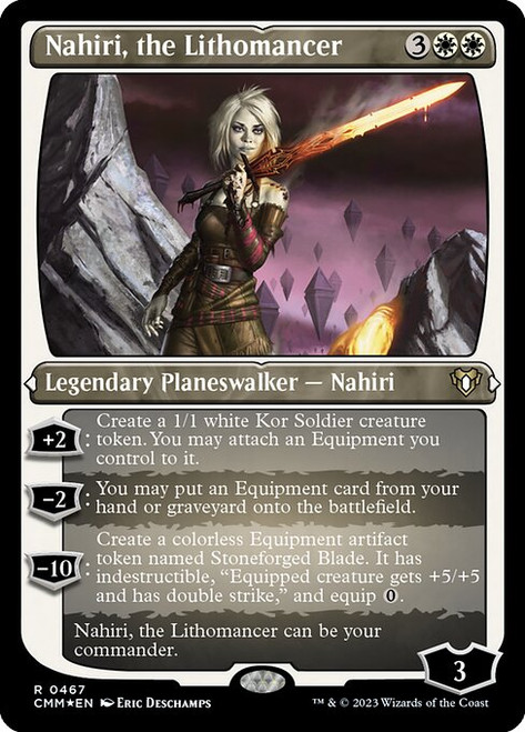 Nahiri, the Lithomancer (CMM) (FoilEtched) (#467)