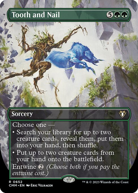 Tooth and Nail (CMM) (Foil) (Borderless) (#652)
