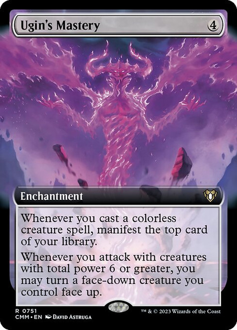 Ugin's Mastery (CMM) (Foil) (Extended Art) (#751)