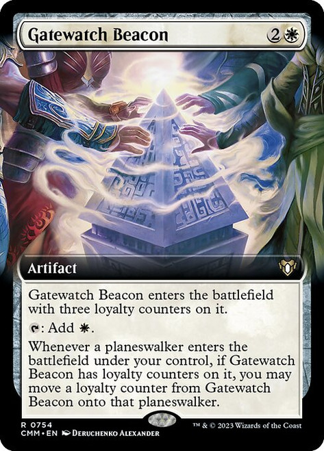Gatewatch Beacon (CMM) (Extended Art) (#754)