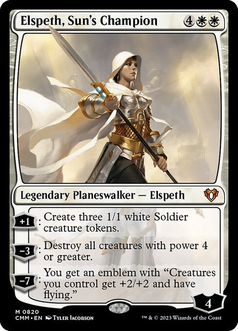 Elspeth, Sun's Champion (CMM) (#820)