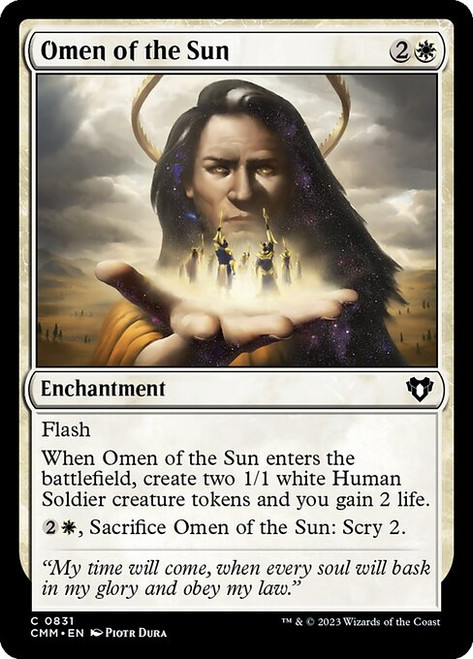 Omen of the Sun (CMM) (#831)