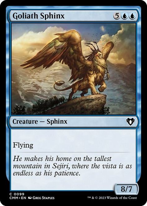 Goliath Sphinx (CMM) (#99)