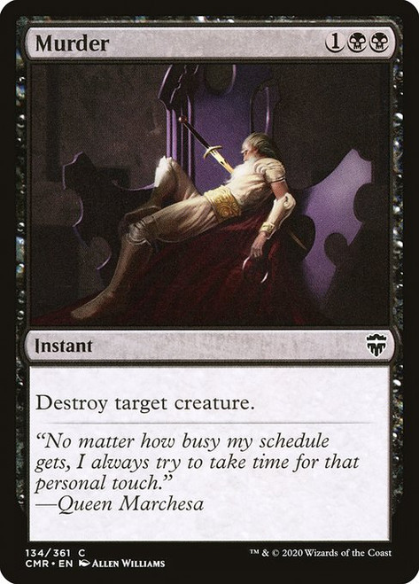 Murder (CMR) (Foil) (#134)