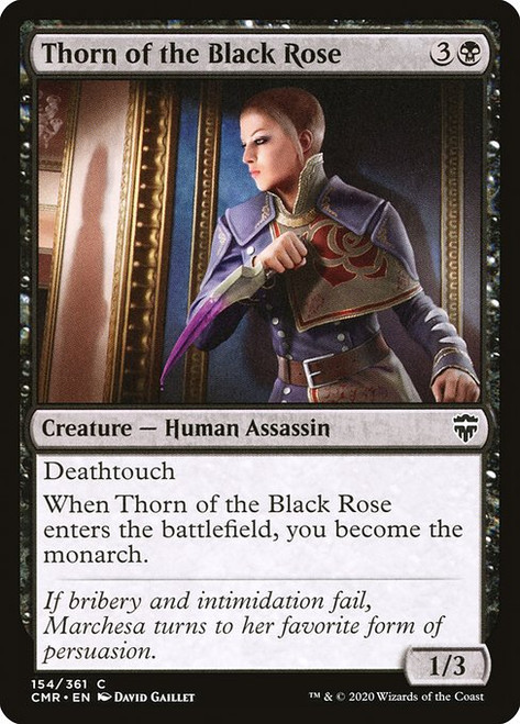 Thorn of the Black Rose (CMR) (Foil) (#154)