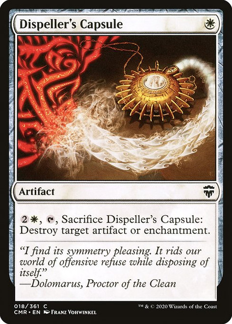 Dispeller's Capsule (CMR) (Foil) (#18)