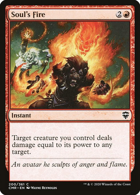 Soul's Fire (CMR) (Foil) (#200)