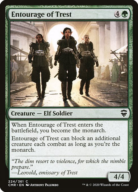 Entourage of Trest (CMR) (Foil) (#224)