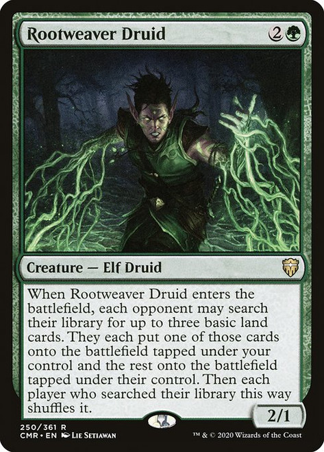 Rootweaver Druid (CMR) (Foil) (#250)