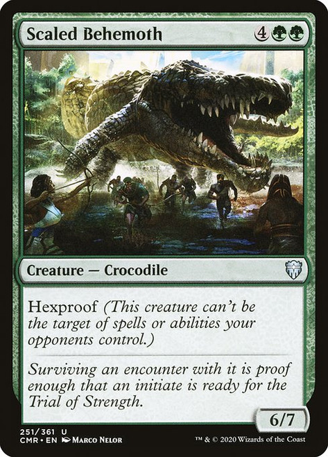 Scaled Behemoth (CMR) (Foil) (#251)