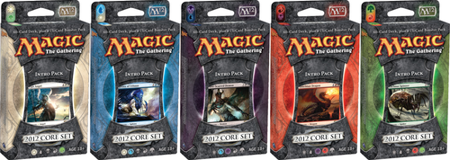 All 5 Magic 2012 (M12) Intro Packs