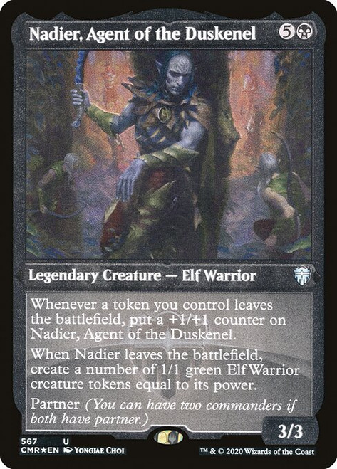Nadier, Agent of the Duskenel (CMR) (FoilEtched) (#567)