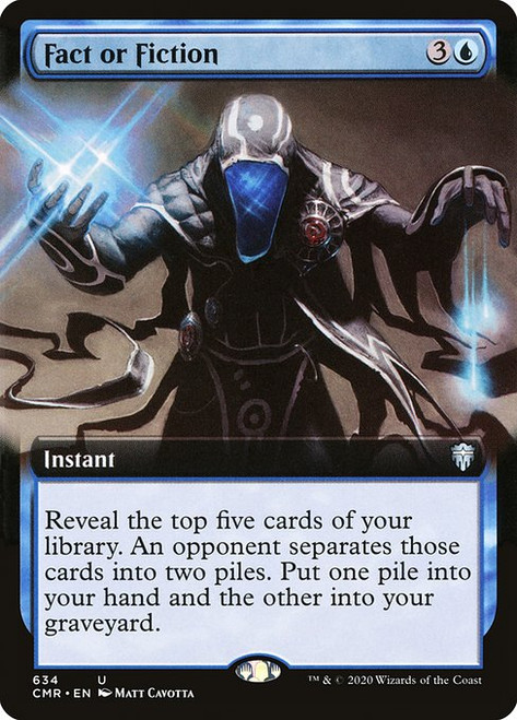 Fact or Fiction (CMR) (Foil) (Extended Art) (#634)