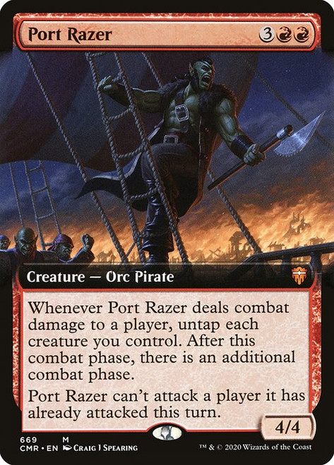 Port Razer (CMR) (Foil) (Extended Art) (#669)