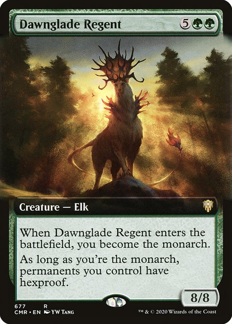 Dawnglade Regent (CMR) (Foil) (Extended Art) (#677)