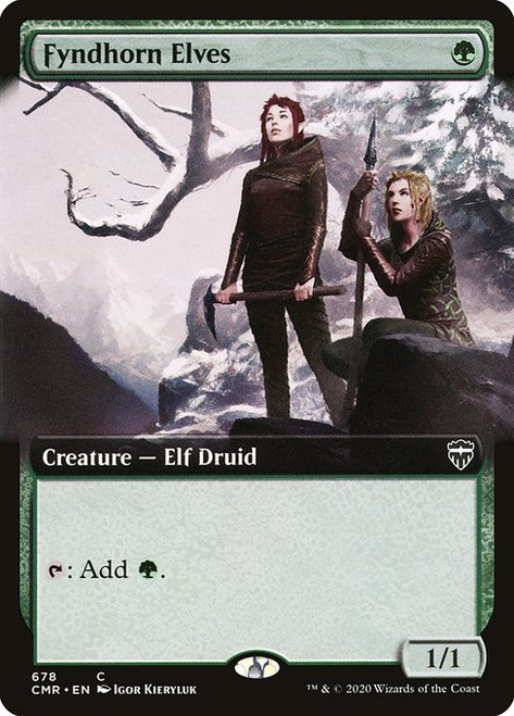 Fyndhorn Elves (CMR) (Extended Art) (#678)