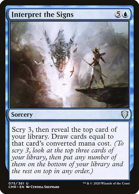 Interpret the Signs (CMR) (Foil) (#75)