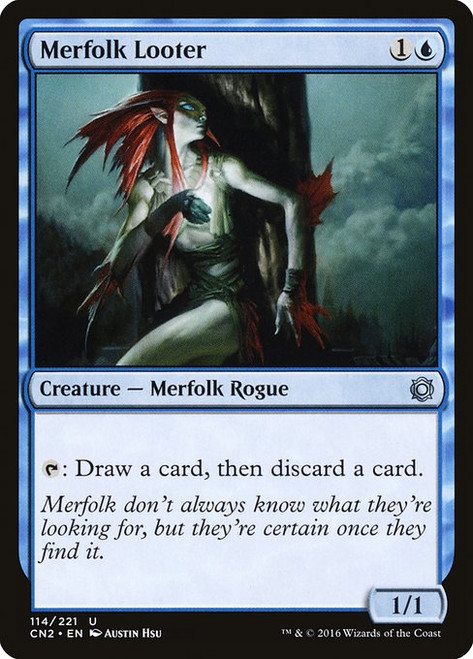 Merfolk Looter (CN2) (Foil) (#114)