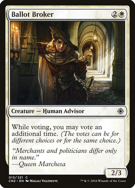 Ballot Broker (CN2) (Foil) (#13)