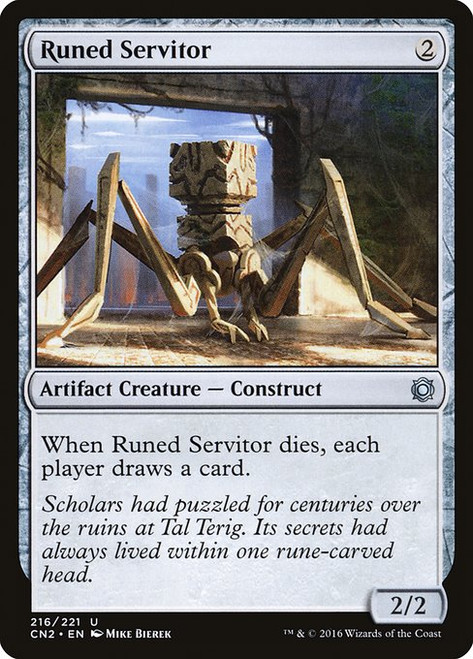 Runed Servitor (CN2) (Foil) (#216)
