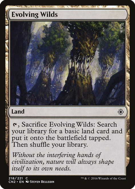 Evolving Wilds (CN2) (Foil) (#218)