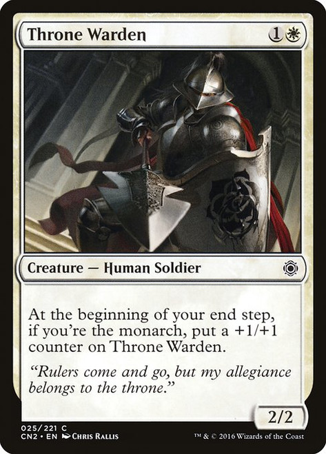 Throne Warden (CN2) (Foil) (#25)