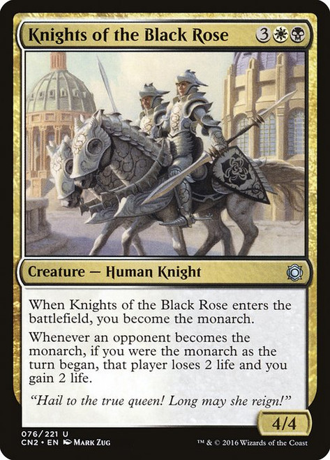 Knights of the Black Rose (CN2) (Foil) (#76)