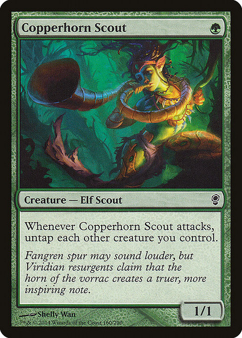 Copperhorn Scout (CNS) (Foil) (#160)