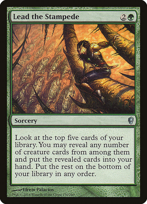 Lead the Stampede (CNS) (Foil) (#170)