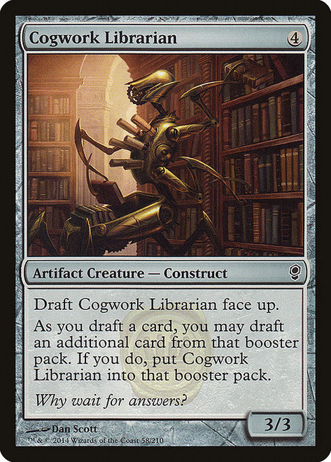 Cogwork Librarian (CNS) (Foil) (#58)