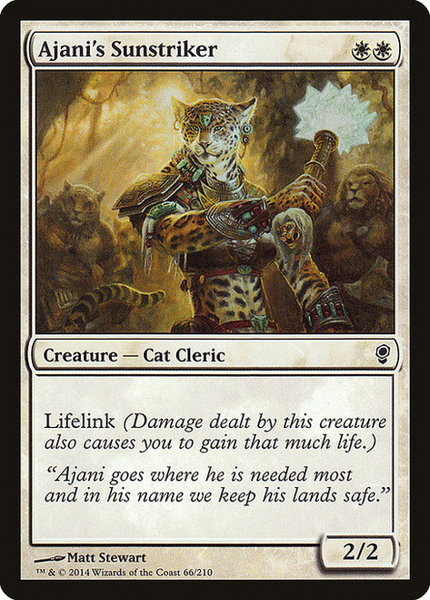 Ajani's Sunstriker (CNS) (Foil) (#66)