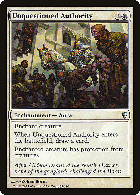 Unquestioned Authority (CNS) (Foil) (#85)