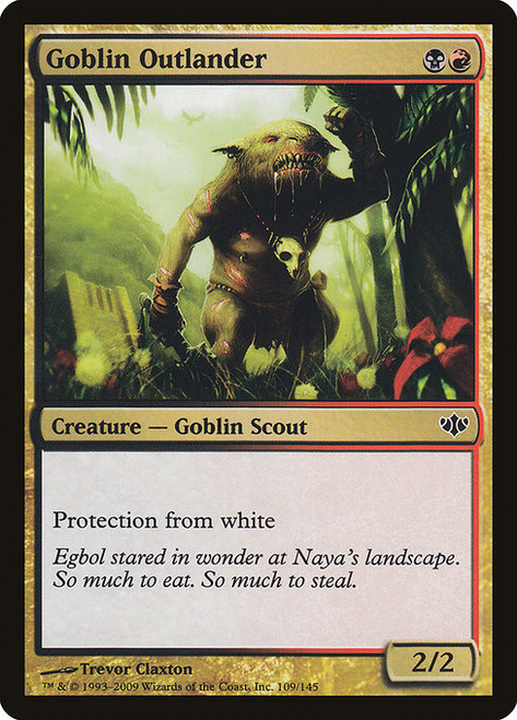 Goblin Outlander (CON) (Foil) (#109)