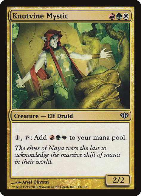 Knotvine Mystic (CON) (Foil) (#114)